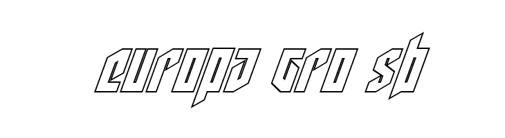 Deathshead Outline Italic  Free Fonts Download