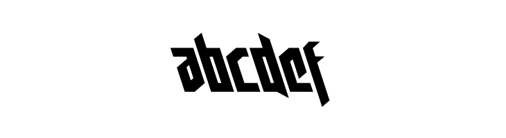 Deathshead Leftalic  Free Fonts Download