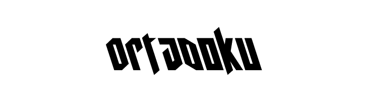 Deathshead Leftalic  Free Fonts Download