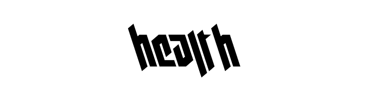 Deathshead Leftalic  Free Fonts Download
