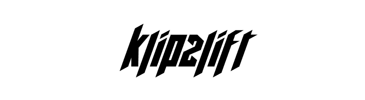 Deathshead Italic  Free Fonts Download