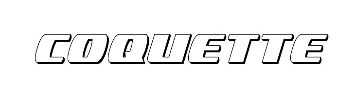 Americorps 3D Condensed  Free Fonts Download