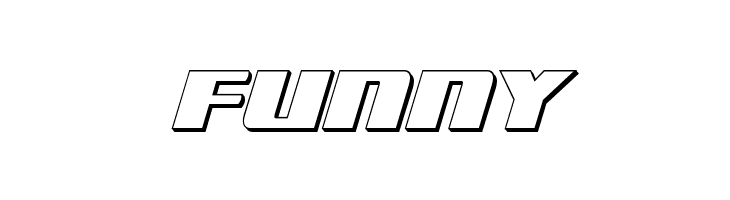 Americorps 3D Condensed  Free Fonts Download