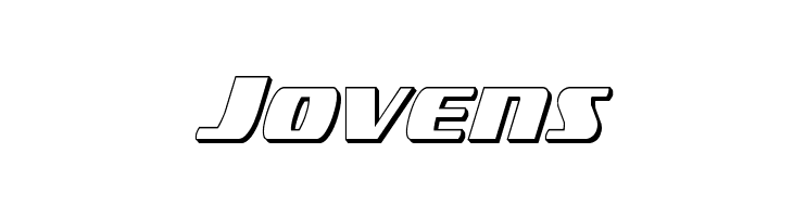 Americorps 3D Condensed  Free Fonts Download