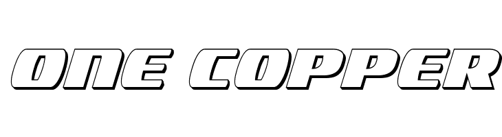 Americorps 3D Condensed  Free Fonts Download