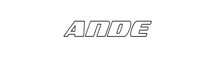 Americorps Outline Condensed  Free Fonts Download