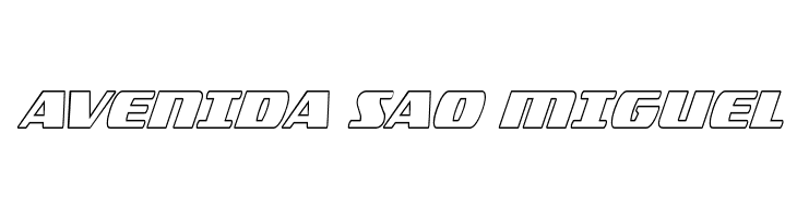 Americorps Outline Condensed  Free Fonts Download