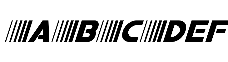 Bamf Italic  Free Fonts Download