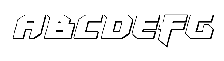 Heavy Copper 3D Italic  Free Fonts Download