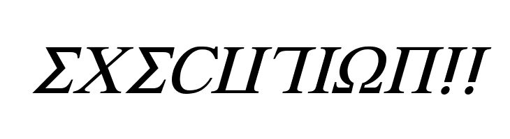 Achilles Italic  Free Fonts Download