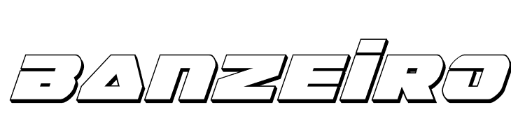 Guardian 3D Italic  Free Fonts Download