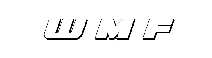 Guardian 3D Italic  Free Fonts Download