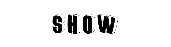 ThreedimensionalRound  Free Fonts Download