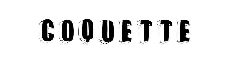 ThreeDimRightwardsRound  Free Fonts Download