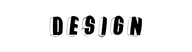 ThreeDimRightwardsRound  Free Fonts Download