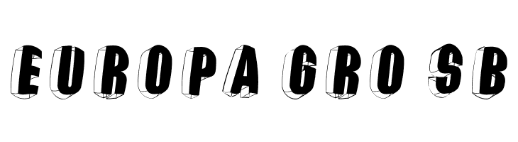 ThreeDimRightwardsRound  Free Fonts Download