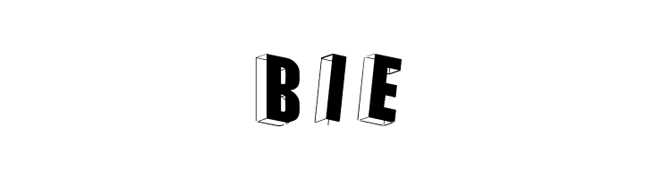 ThreeDimRightwards  Free Fonts Download