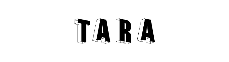 ThreeDimRightwards  Free Fonts Download