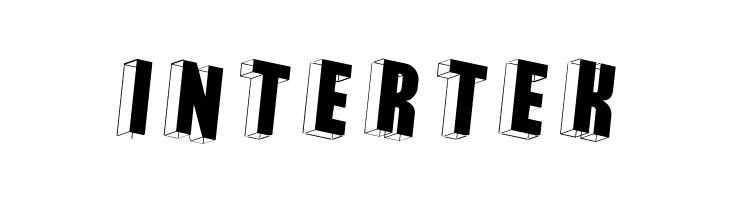 ThreeDimRightwards  Free Fonts Download