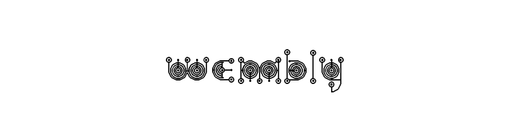 alien crop circles Regular  Free Fonts Download