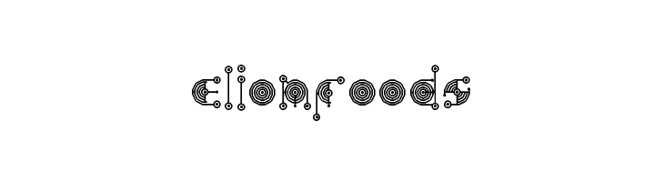 alien crop circles Regular  Free Fonts Download