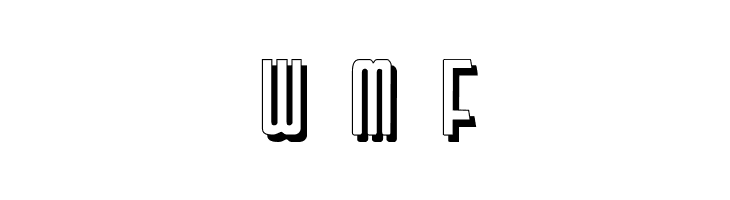 LetteringDecoShadow  Free Fonts Download