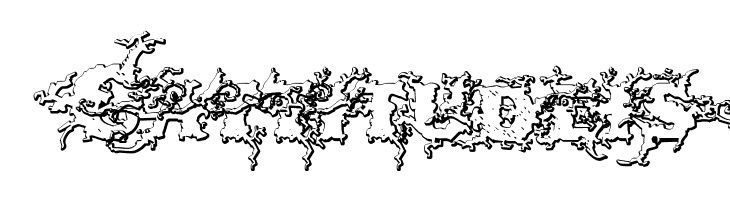 DarkWoodBeveled  Free Fonts Download