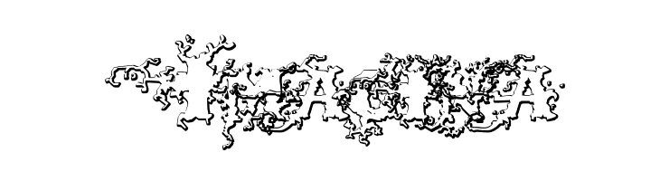 DarkWoodBeveled  Free Fonts Download