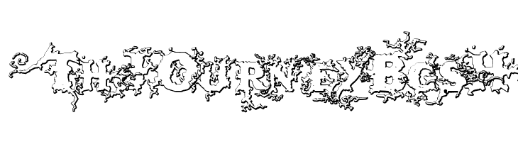 DarkWoodBeveled  Free Fonts Download