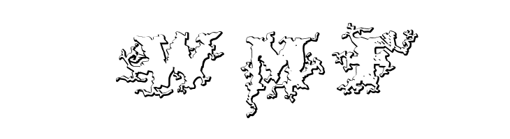 DarkWoodBeveled  Free Fonts Download