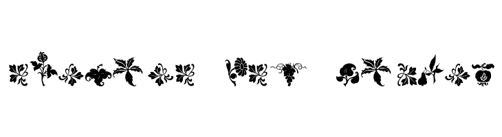 Rough Fleurons Free  Free Fonts Download