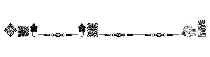 Rough Fleurons Free  Free Fonts Download