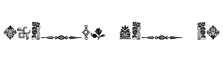Rough Fleurons Free  Free Fonts Download
