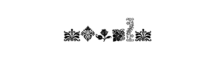 Rough Fleurons Free  Free Fonts Download