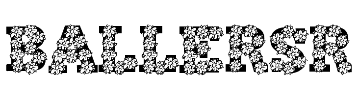 AlphaFlowers  Free Fonts Download