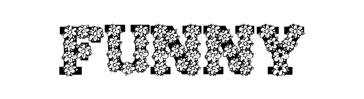 AlphaFlowers  Free Fonts Download