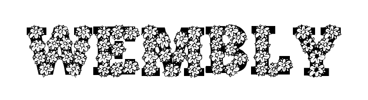 AlphaFlowers  Free Fonts Download