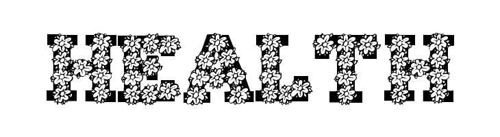 AlphaFlowers  Free Fonts Download