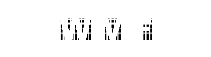 BlackWhiteGridsA  Free Fonts Download