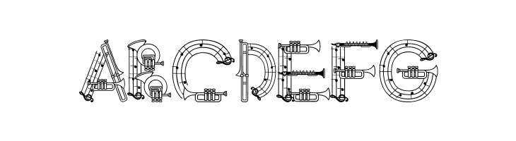 AlphaMusicMan  Free Fonts Download