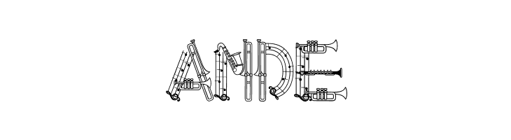 AlphaMusicMan  Free Fonts Download