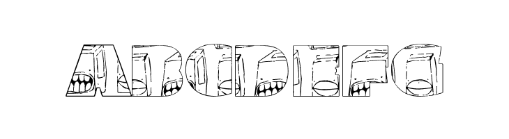 monsterboxes  Free Fonts Download