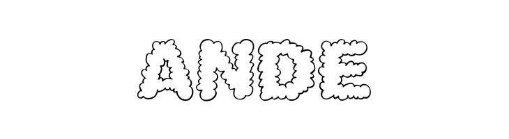 AlphaClouds  Free Fonts Download