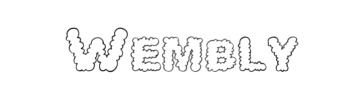 AlphaClouds  Free Fonts Download