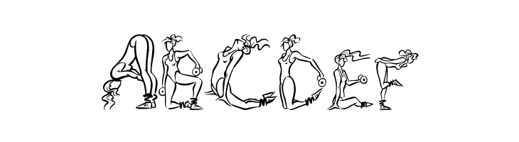 AlphaFitness  Free Fonts Download