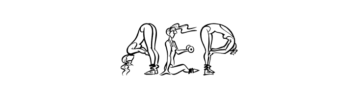 AlphaFitness  Free Fonts Download