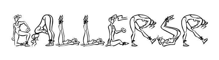 AlphaFitness  Free Fonts Download