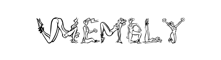 AlphaFitness  Free Fonts Download