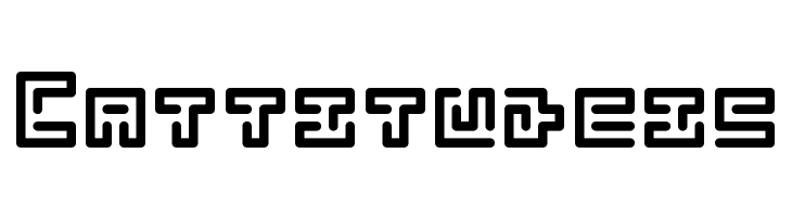 Abstract Labyrinth Rounded  Free Fonts Download