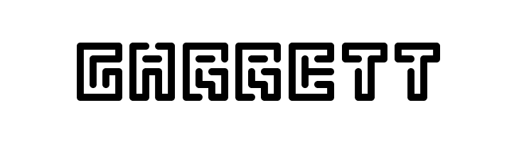 Abstract Labyrinth Rounded  Free Fonts Download